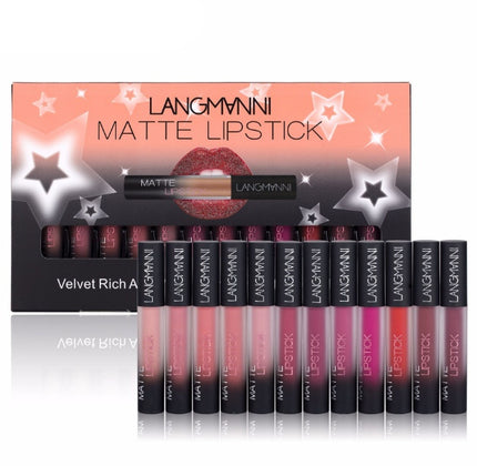 Matte Long-lasting Waterproof Velvet Lipstick Set