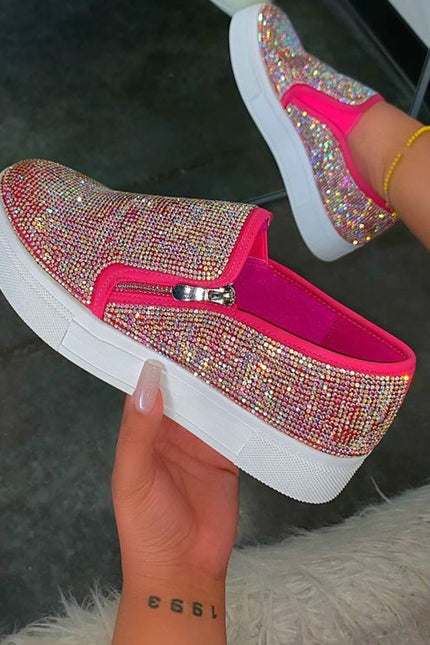 Rhinestone Casual Shoes
