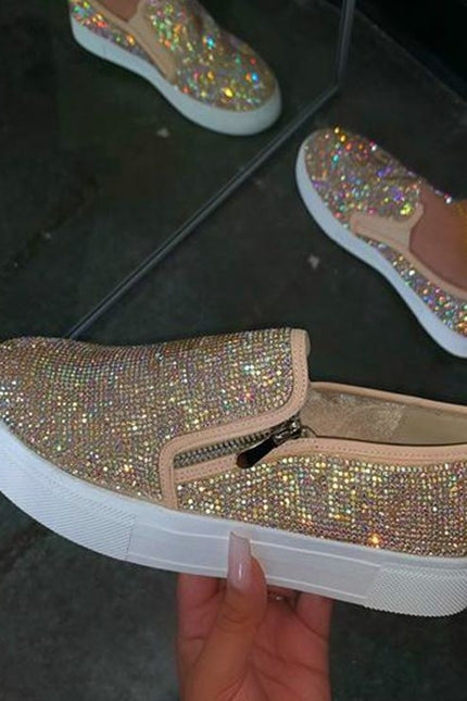 Rhinestone Casual Shoes