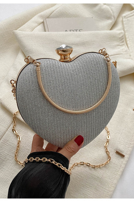 Luxury Metal Clutch Bag