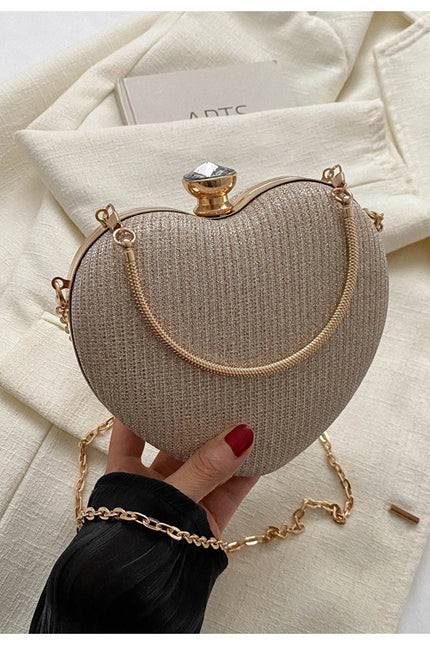 Luxury Metal Clutch Bag