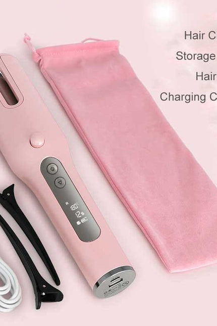Wireless Automatic Curler USB  LCD Screen Ceramic fever