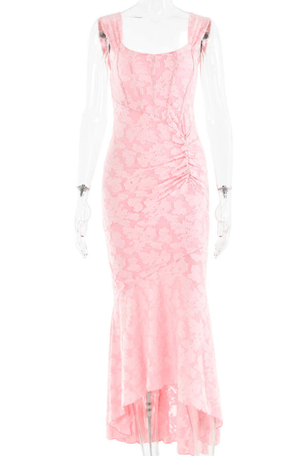 Off-shoulder Backless  Dress