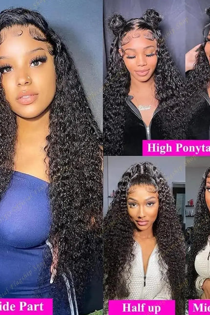 Natural Kinky Curly Wig for Women – Glueless, Soft & Full Volume