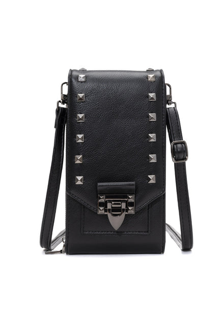 PU leather Rivet Design Shoulder Bags