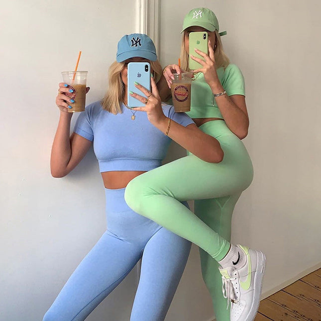 Hip-Lifting colorful Yoga Pants
