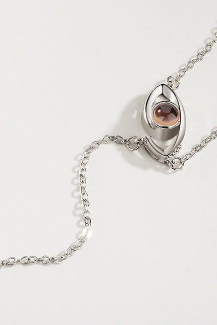I love you 100 languages love memory necklace