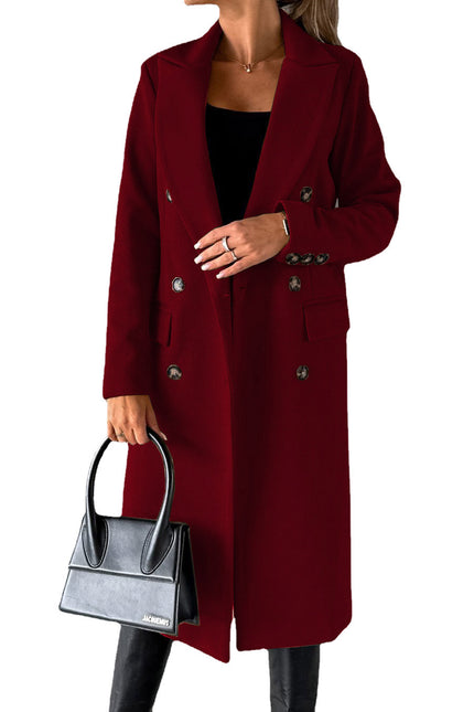 Solid Long Winter coat