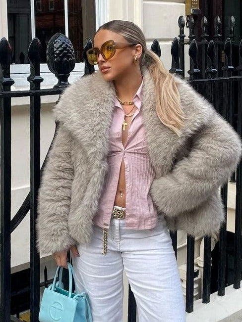 Fluffy Warm Thicken Winter Jacket