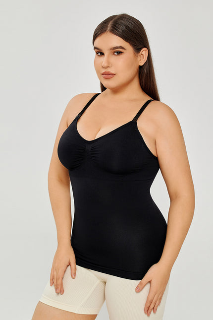 Cotton Shelf Bra Camisoles Adjustable top
