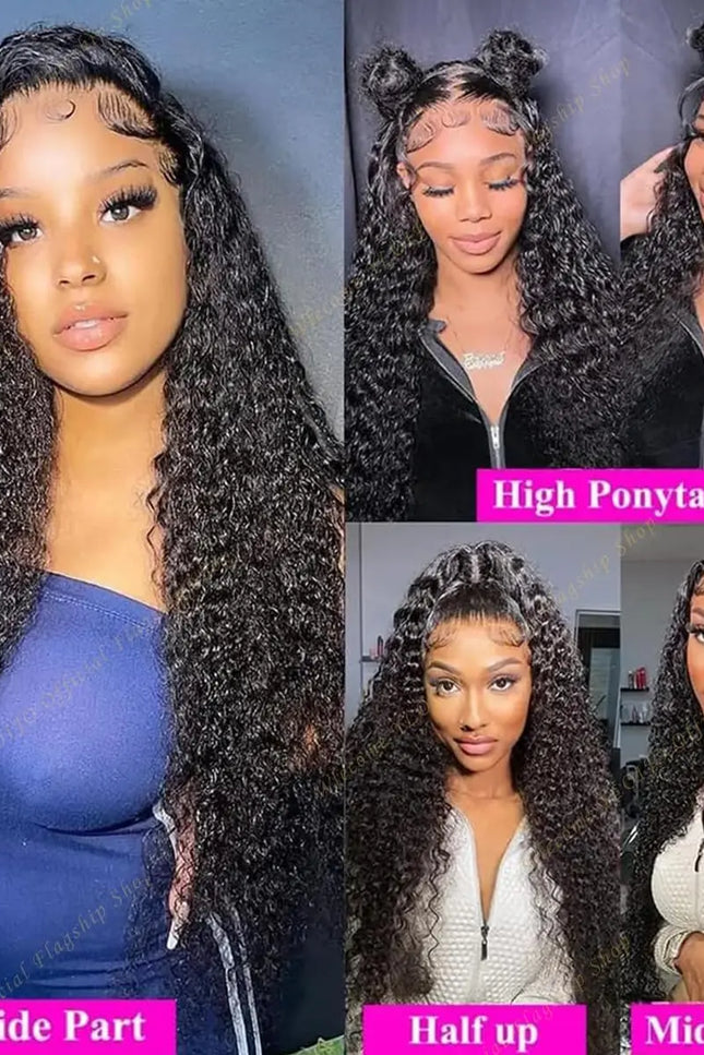 Natural Kinky Curly Wig for Women – Glueless, Soft & Full Volume