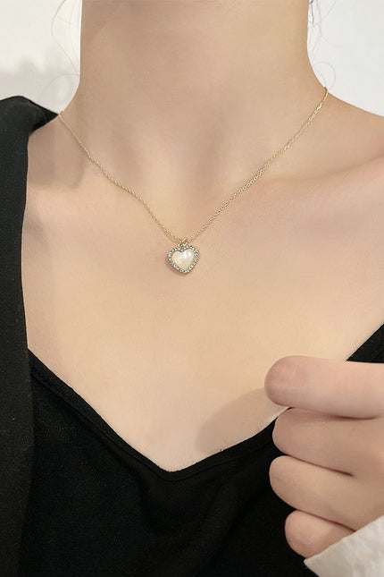 Love Opal Pendant Necklace