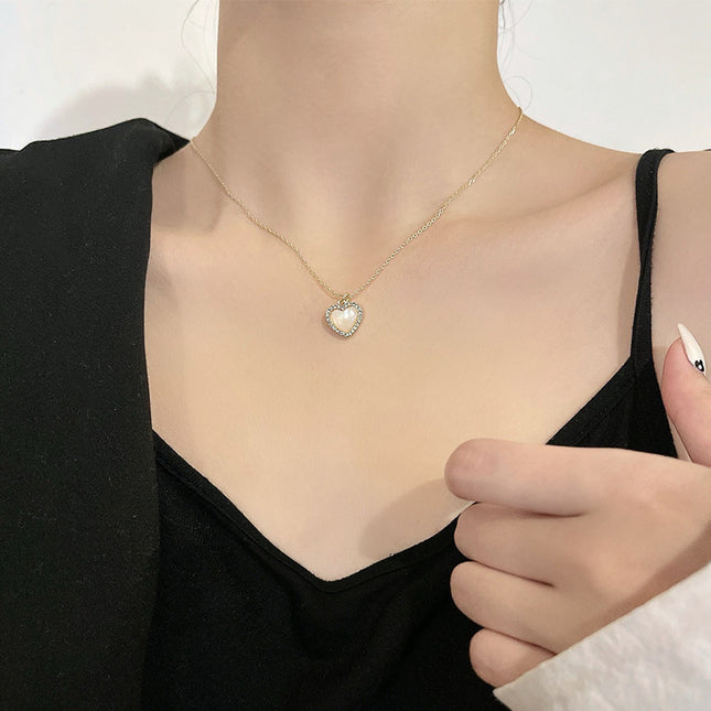 Love Opal Pendant Necklace