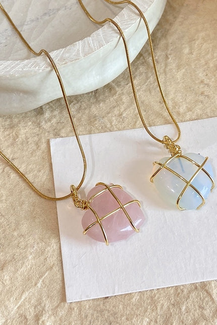 Princess Moonstone Necklace