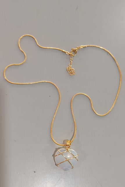 Princess Moonstone Necklace