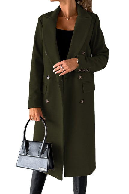 Solid Long Winter coat