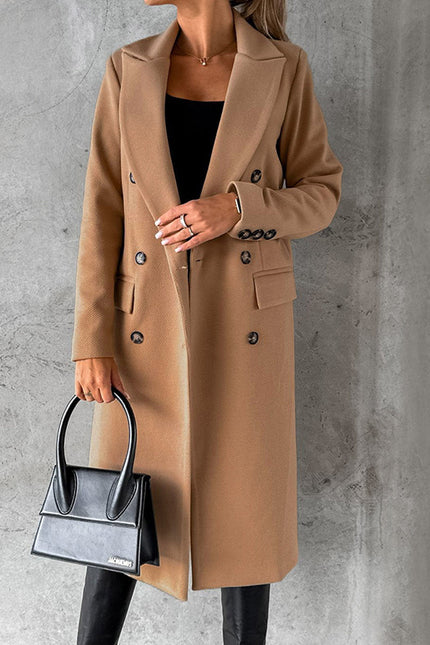 Solid Long Winter coat