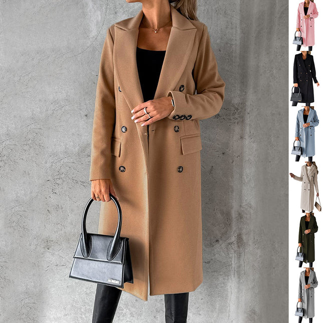 Solid Long Winter coat