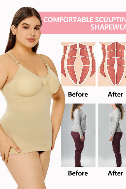 Cotton Shelf Bra Camisoles Adjustable top