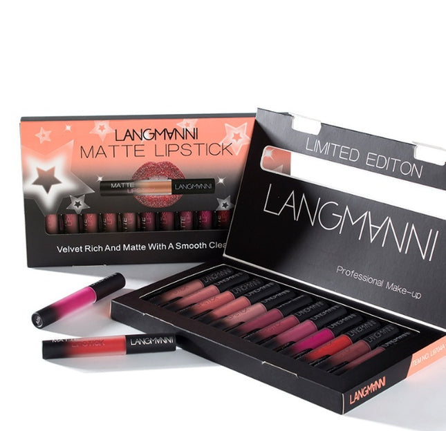 Matte Long-lasting Waterproof Velvet Lipstick Set