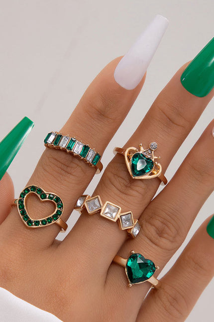 Love Palm Ring Set