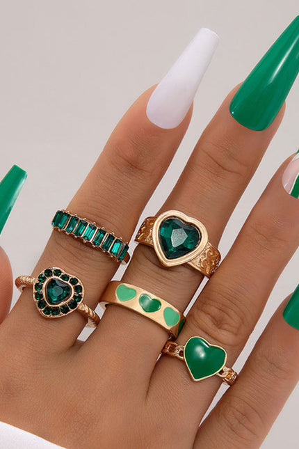 Love Palm Ring Set