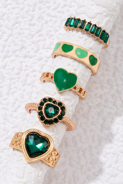 Love Palm Ring Set