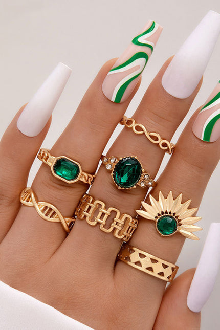 Love Palm Ring Set