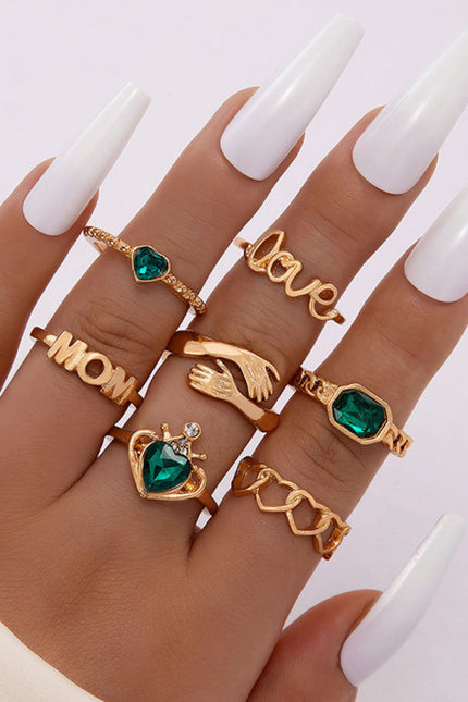Love Palm Ring Set