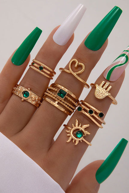 Love Palm Ring Set