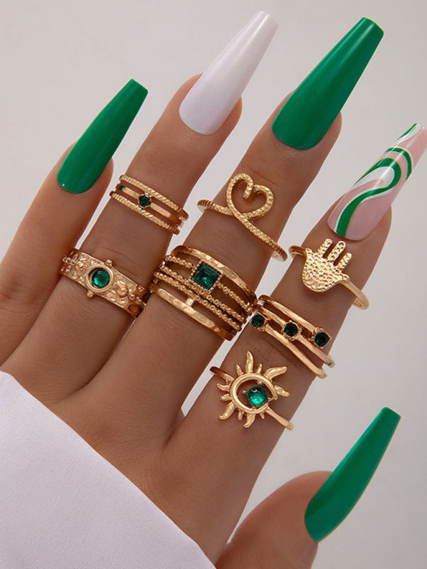 Love Palm Ring Set