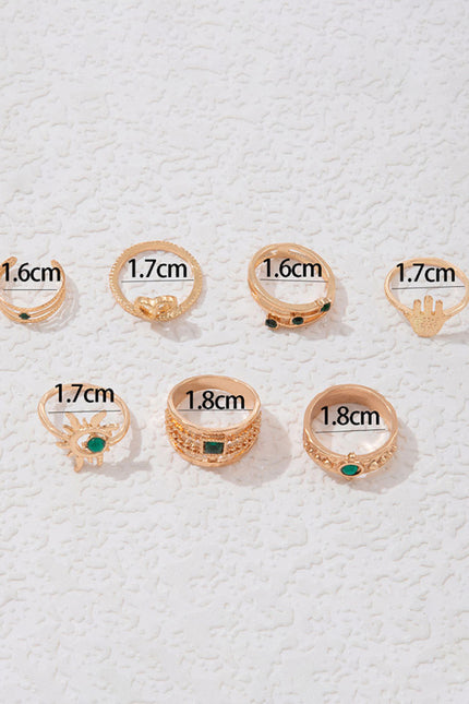 Love Palm Ring Set