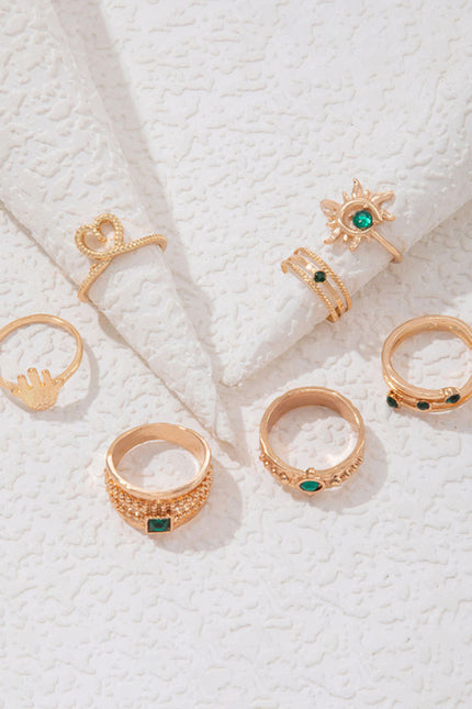 Love Palm Ring Set