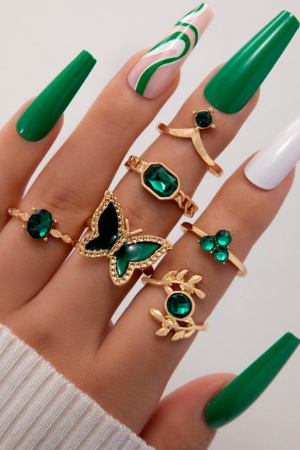Love Palm Ring Set