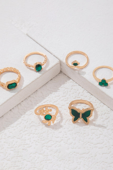 Love Palm Ring Set