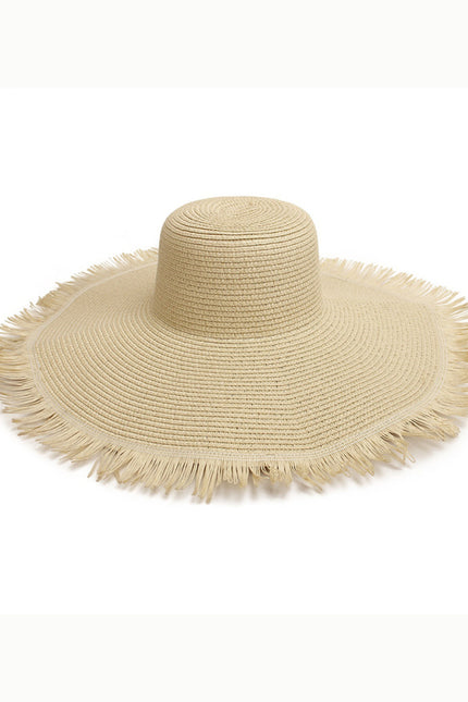 Outdoor large brim beach hat