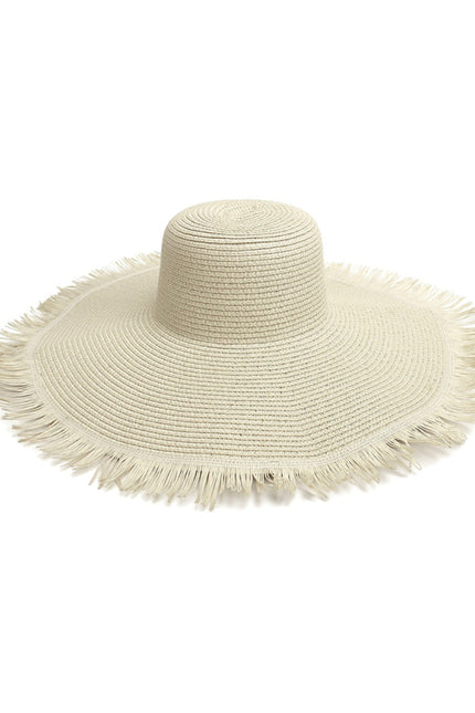 Outdoor large brim beach hat