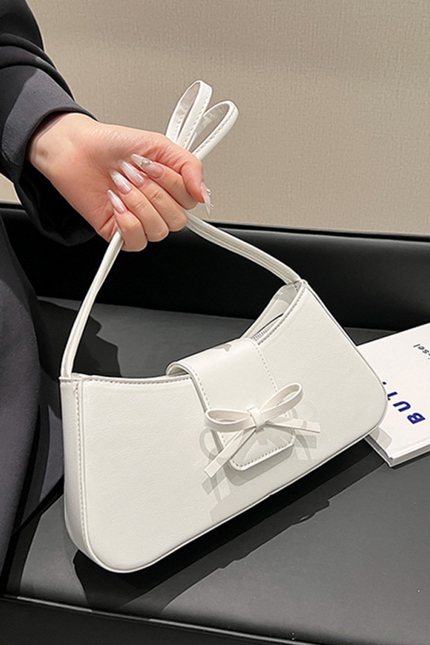 Bowknot underarm small shoulder bag