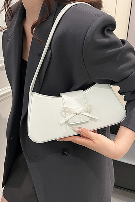 Bowknot underarm small shoulder bag