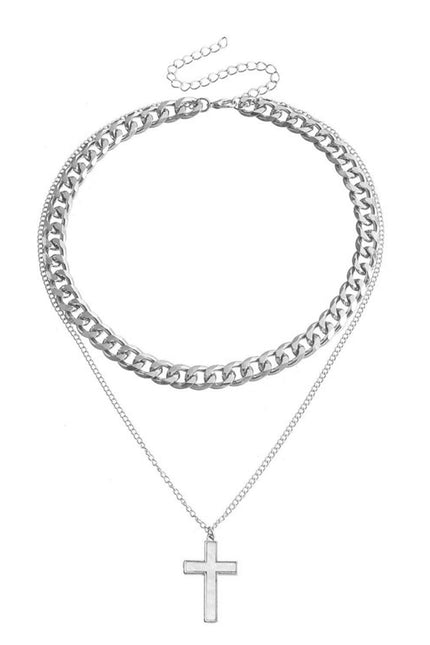 Thick Aluminum Chain Pendant
